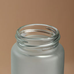 Бутылка для воды WATER, стекло, 350 мл, МИКС