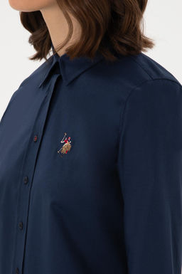 Kad_n Lacivert Uzun Kollu Basic G_mlek Sepette S_rpriz _ndirim - U.s. polo assn фото 7