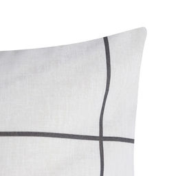 Наволочка Этель Белая клетка, 50х70 см, 100% хлопок, бязь  фото 2