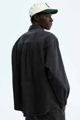 Camisa denim Oversized Fit - H&m фото 4