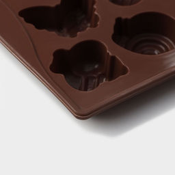 Форма для конфет и шоколада Доляна Насекомые, силикон, 18?17 см, 16 ячеек (3.5?3.5 см), коричневая  фото 3