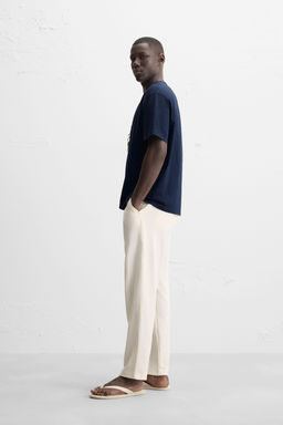 RELAXED FIT WASHED T-SHIRT - Zara фото 4