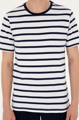 Футболка U.S. Polo Assn мужская белая хлопок фото 6