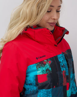 Горнолыжный костюм женский зимний красного цвета 0005Kr - Mtforce фото 7