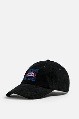 CORDUROY DRAG RACING PATCH CAP - Zara фото 5