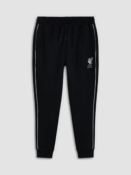 Slim Fit Liverpool Bask?l? Erkek Jogger E?ofman Alt?