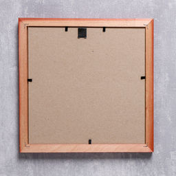 Фоторамка сосна с20 красный 20х20 см (пластиковый экран)