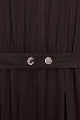 MIDI DRESS WITH BELT - Zara фото 10
