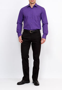 Сорочка мужская длинный рукав GREG 730/319/VIOL/Z  фото 2