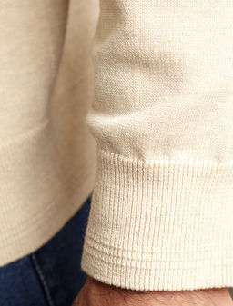 Джемпер-поло из хлопка с нейлоном - Vilatte фото 6