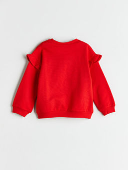 Minnie Mouse Lisansl? K?z Bebek Sweatshirt ve Tayt