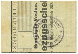 20 геллеров 1920 года Австрия  Фёслау (нотгельд)