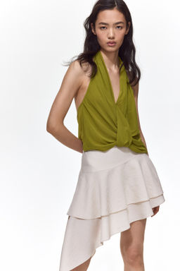 Top halter con detalle girado - H&m фото 4