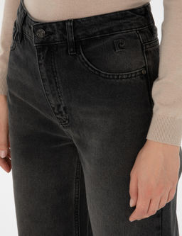 Siyah Loose Fit Jean Pantolon - Pierre cardin фото 5