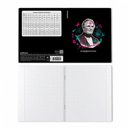 Цена за 5 шт. Тетрадь общая ученическая с пластиковой обложкой на скобе ErichKrause Persons, Информатика, 48 листов, клетка  фото 2