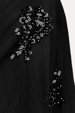 EMBROIDERED SEQUINNED DRESS ZW COLLECTION - Zara фото 4