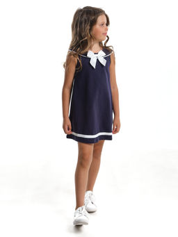 Платье для девочки UD 1427 синий - Mini maxi фото 8