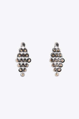 GEM CASCADE EARRINGS - Zara фото 4