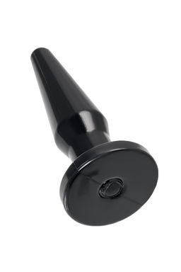 Анальная втулка TOYFA POPO Pleasure Gemini , TPE, черная, 12,1 см