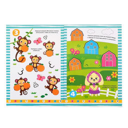 Обучающие книги с маркером Пиши-стирай. Цифры и задания, 2 шт. по 12 стр. - Буква-ленд фото 3