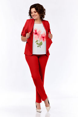 Костюм Olga Style С176/1 красный