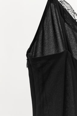 STRAPPY DRESS WITH LACE RUFFLES - Zara фото 8