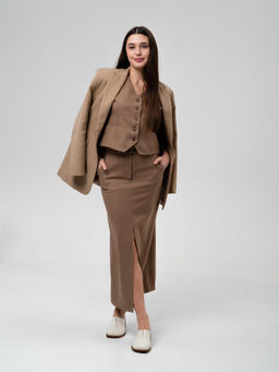 Сабо 5132.23663br.Бежевый+коричневый