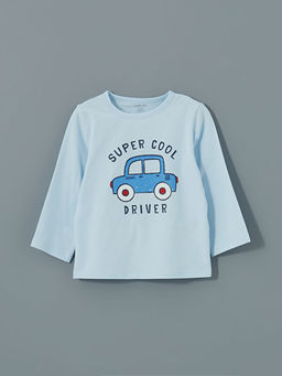 Bisiklet Yaka Erkek Bebek Pijama Tak?m? 2li