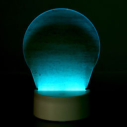 Набор для творчества «Новогодний ночник», 5 трафаретов, с маркером