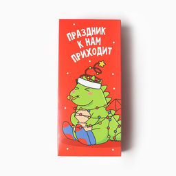 Носки женские новогодние набор 5 пар KAFTAN Праздник к нам приходит, размер 36-39 (23-25 см)  фото 6