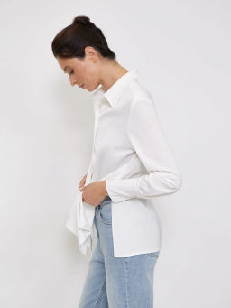 Рубашка однотонная B2951/snowdrop - Emka фото 2