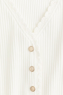 Top de canale con botones - H&m фото 6