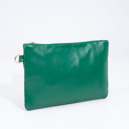 Сумка-клатч на молнии, цвет зелёный - Simaland фото 2