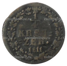 1/4 крейцера 1811 года Германские государства  Нассау