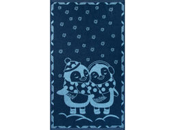 Полотенце махровое 6с103.412ж1 Пингвики(джинс) 50х90см