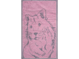 1с105.413ж1 Соты и пчелка (коралл3) Полотенце махровое 50х30 см - Текс-дизайн фото 144