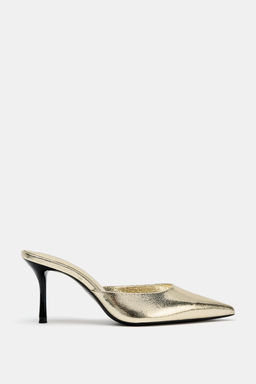 MULE EFECTO METALIZADO / Dorado - Zara фото 4