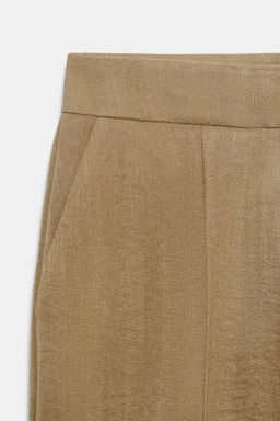 PANTAL?N RECTO NERVIO / Tostado - Zara фото 7