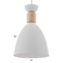 Светильник BayerLux «Канди» 1xE27 40 Вт белый 16×16×20-120 см