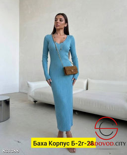 Женское облегающее платье - Bruno фото 4