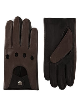Перчатки мужские б/п IS01115 luggage/mocca - Eleganzza фото 9