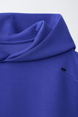 CHALECO CON CAPUCHA SPORTY LOGO / Morado - Zara фото 3