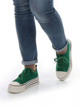 05-6036-16 WHITE Кроссовки женские (искусственные материалы) - No name фото 4