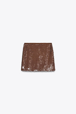 SEQUIN MINI SKIRT - Zara фото 3