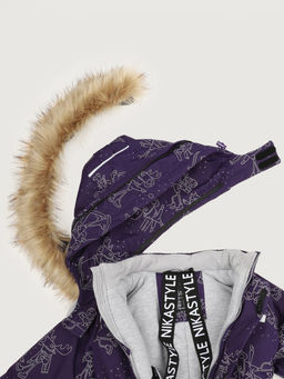 Комбинезон 8з0425 фиолет