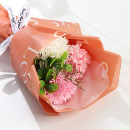 Букет из мыльных лепестков для ванны Гвоздики, подарочный, 11?8?25 см - Simaland фото 3