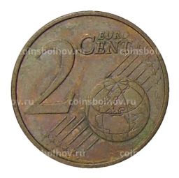 Монета 2 евроцента 1999 года Франция