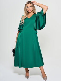 Платье 0375-1с зеленый