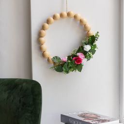 Искусственное растение Blumentag ALT-07 Декоративные элементы Листья розы 11 х 7 см 5 х 6 шт. 01 зеленый (роза)  фото 4