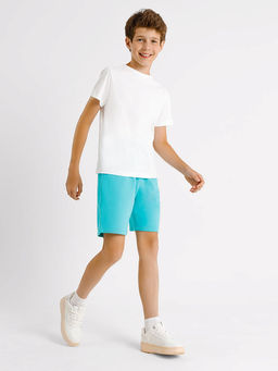 Шорты для мальчиков в бирюзовом цвете - Mark formelle фото 2